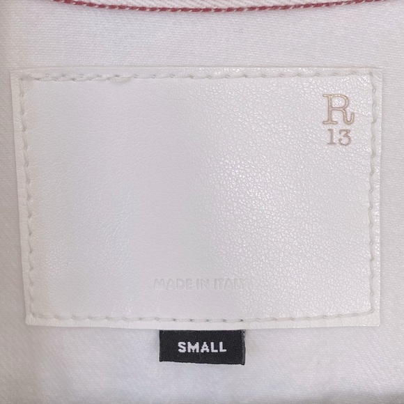 R13 DISTRESSED DENIM JACKET - Picture 4 of 6